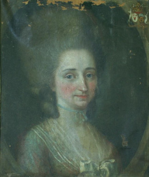 Portrait de Jeanne Catherine Cueüllet de Ceintrey (1744 - av 1796)