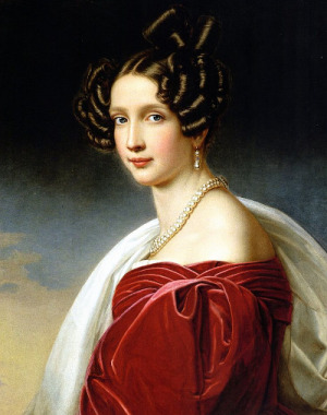 Portrait de Sophie von Wittelsbach (1805 - 1872)