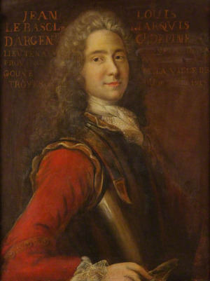 Portrait de Jean Louis Le Bascle d'Argenteuil (av 1692 - 1753)