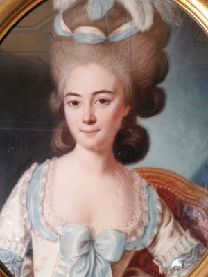 Portrait de Gillette-Hélène Aulnette du Vautenet (1759 - 1818)