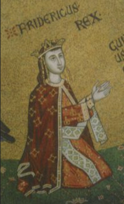 Portrait de Frédéric II de Sicile (1272 - 1337)