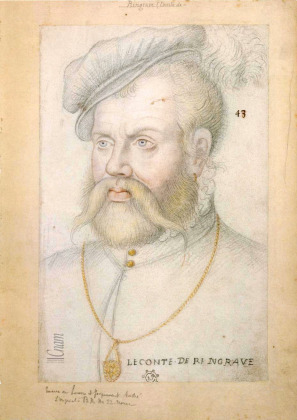Portrait de Johann Philipp zu Salm-Dhaun (1520 - 1566)
