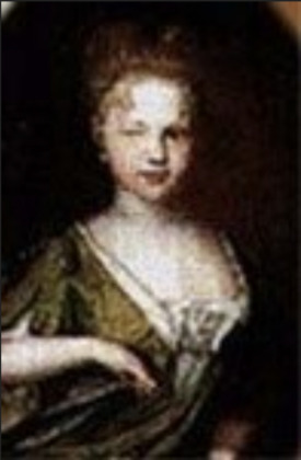 Portrait de Agnes von Ostfriesland (1584 - 1616)