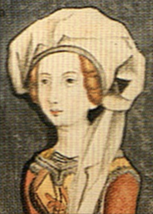 Portrait de Matilde di Savoia-Acaia (1390 - 1438)