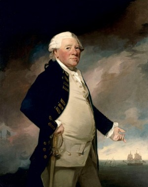 Portrait de Hyde Parker (1714 - ap 1782)