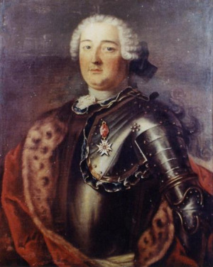 Portrait de Pierre René Le Bas de Girangy (1715 - 1769)