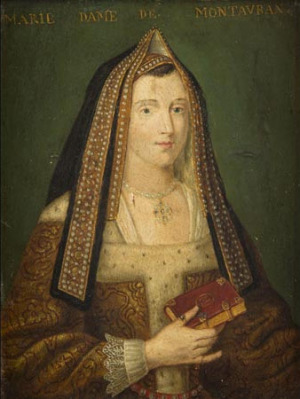 Portrait de Marie de Montauban ( - 1477)