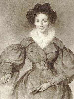 Portrait de Constance de La Teyssonnière (1809 - 1840)