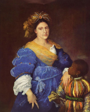 Portrait de Eustochia Dianti ( - 1573)