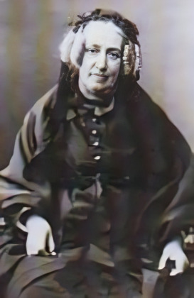 Portrait de Marie-Louise de Ferrari de Franca-Villa (1820 - 1899)