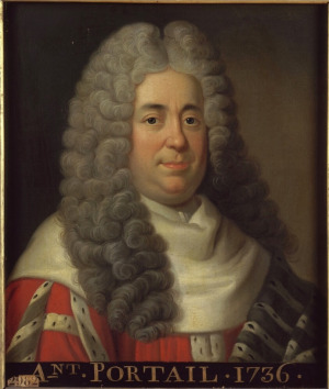 Portrait de Antoine Portail (1674 - 1736)