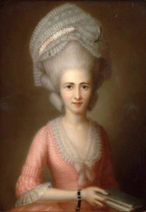 Portrait of Marie Louise Clothilde Pierron de Mondésir