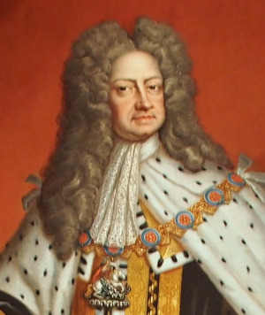 Portrait de King George I (1660 - 1727)