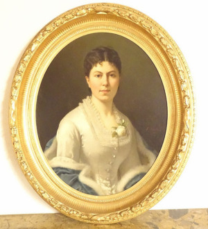 Portrait of Gabrielle Regnault de Bouttemont (1861 - 1922)