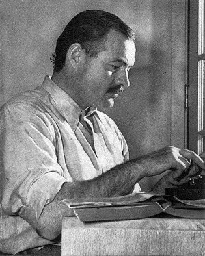 Portrait de Ernest Hemingway (1899 - 1961)