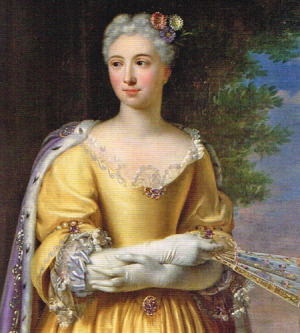 Portrait de Marie-Françoise de Rochechouart de Mortemart (1686 - 1771)