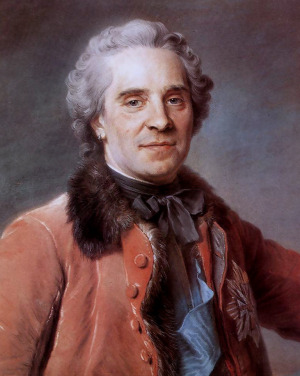 Portrait de Maurice de Saxe (1696 - 1750)