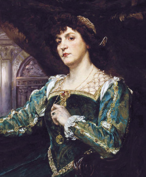 Portrait de Mary Plummer (1850 - 1922)