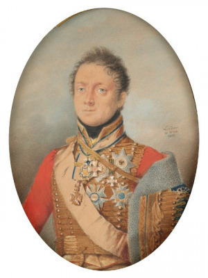 Portrait de Philipp August Friedrich von Hessen-Homburg (1779 - 1846)