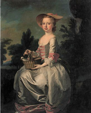 Portrait de Albinia Bertie (ca 1737 - 1816)