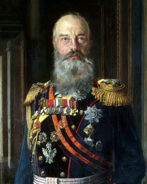 Portrait de Michel Romanov-Holstein-Gottorp (1832 - 1909)
