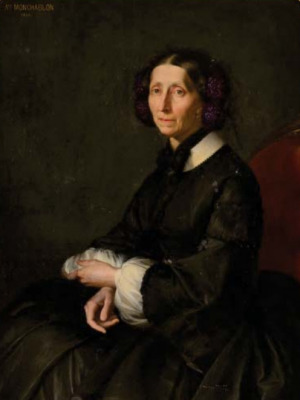 Portrait de Hélène de Tessières (1792 - 1875)