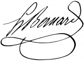 Signature de Henry Bernard (1767 - 1823)
