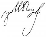 Signature de Philippe IV d'Espagne (1605 - 1665)