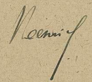 Signature de Jules Rœhrich (1870 - 1948)