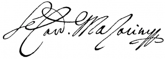 Signature de Mazarin (1602 - 1661)