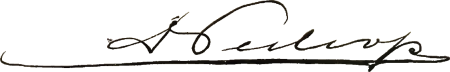 Signature de Pedro V de Portugal (1837 - 1861)