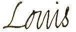 Signature de Louis XIII de France (1601 - 1643)