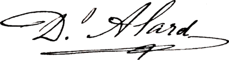 Signature of Delphin Alard (1815 - 1888)