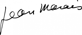 Signature de Jean Marais (1913 - 1998)