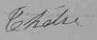 Signature de Jeanne-Clarisse Thelu (1872 - 1938)