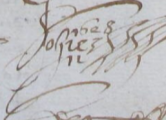 Signature de Ignace Sohier ( - 1665)