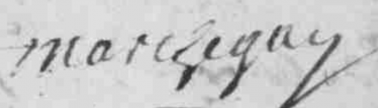 Signature de Paul Marchegay (1682 - 1717)