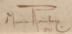 Signature of Maurice Romberg de Vaucorbeil (1862 - 1943)