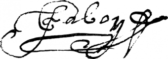 Signature de Jan Cabon ( - 1678)