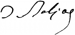 Signature de Honoré de Balzac (1799 - 1850)