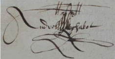 Signature de André Chabot