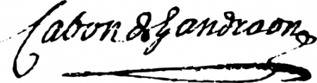 Signature de Clete Cabon (1705 - 1775)