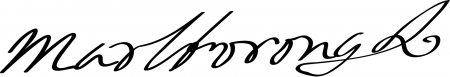 Signature de  Marlborough (1650 - 1722)
