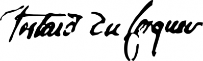 Signature de Paul Testard du Cosquer (1767 - 1834)
