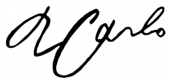 Signature de Carlo Gesualdo (1566 - 1613)