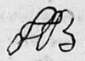 Signature de Jean Reboul ( - 1734)