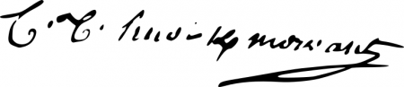 Signature de Claire Huo de Kermorvan (1765 - 1819)