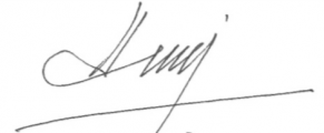 Signature de Henri VII de France (1933 - 2019)