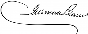 Signature de Antonio Guzmán Blanco (1829 - 1899)