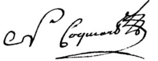 Signature de Nicolas Coquiart (1752 - 1823)